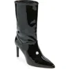 Allsaints Orlana Patent Boot In Black