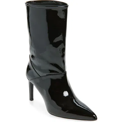 Allsaints Orlana Patent Boot In Black