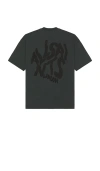 Allsaints Orlando Crew Neck Tee In Black