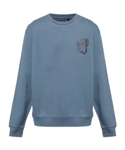 Allsaints Orlando Graphic Sweatshirt In Black