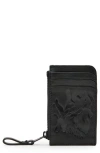 Allsaints Orlando Isamu Leather Wallet In Black