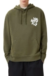 Allsaints Orlando Logo Graphic Hoodie