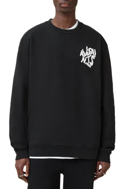 Allsaints Orlando Logo Graphic Sweatshirt