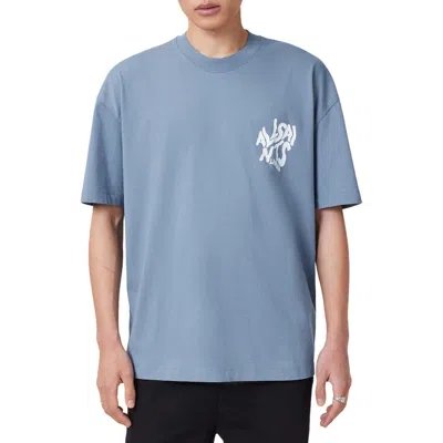 ALLSAINTS ALLSAINTS ORLANDO LOGO OVERSIZE GRAPHIC T-SHIRT