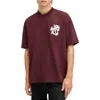 Allsaints Orlando Tee In Mars Red