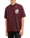 Allsaints Orlando Tee In Mars Red