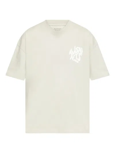 Allsaints Orlando T-shirt In Neutral
