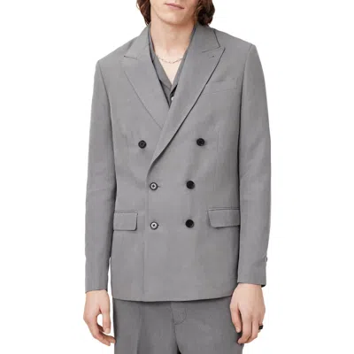 Allsaints Orpheus Blazer In Machine Grey