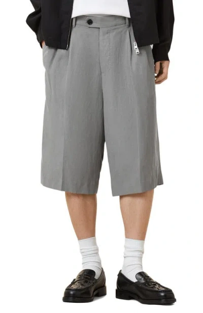 Allsaints Orpheus Shorts In Machine Grey