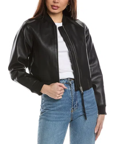 Allsaints Orten Desserto Bomber Jacket In Black