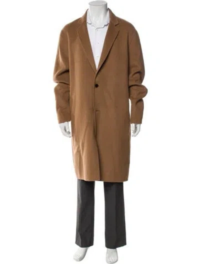 Pre-owned Allsaints Overcoat In Neutral