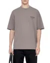 Allsaints Oversized Xander Logo Tee In Multi