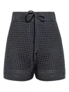 Allsaints Paloma Shorts In Black