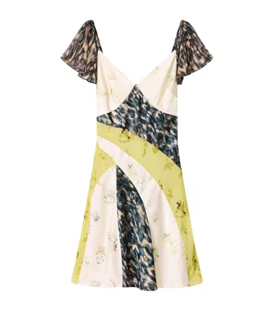 Allsaints Panelled Lala Mini Dress