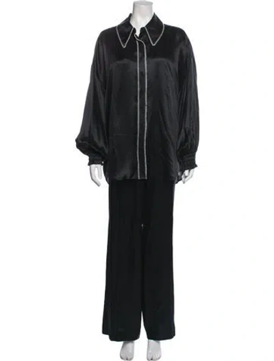 Pre-owned Allsaints Pant Set In Black