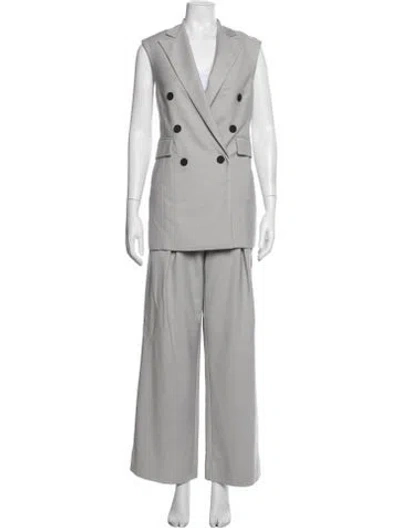 Pre-owned Allsaints Pant Set In Grey