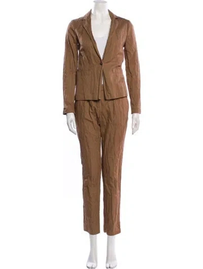 Pre-owned Allsaints Pantsuit In Brown