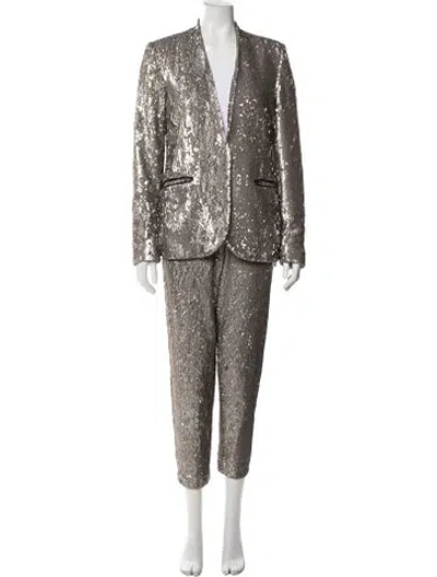 Pre-owned Allsaints Pantsuit In Gray