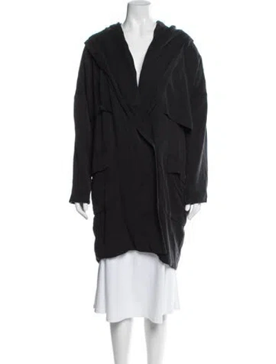 Pre-owned Allsaints Parka In Black