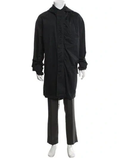 Pre-owned Allsaints Parka In Black