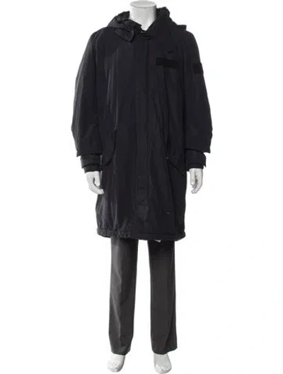 Pre-owned Allsaints Parka In Blue