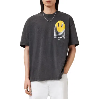 Allsaints Party Wave Graphic T-shirt