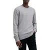 Allsaints Patern Crewneck Sweater In Gunmetal Grey