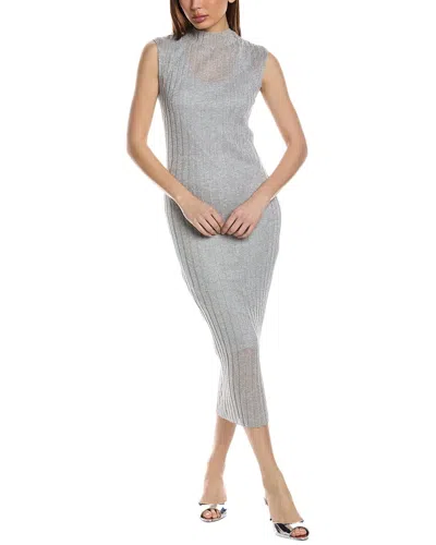 Allsaints Patrice Maxi Dress In Grey