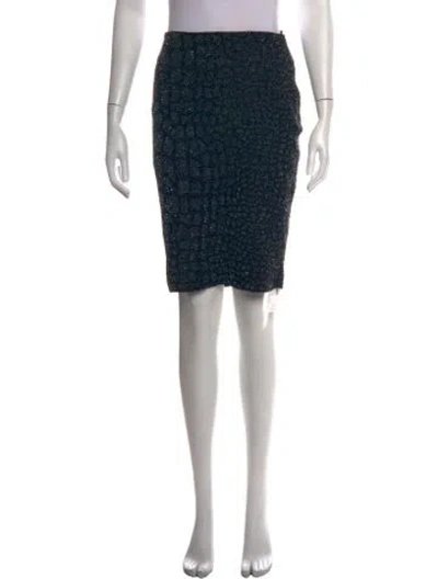Pre-owned Allsaints Patterned Knee-length Skirt In Multicolor