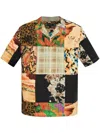 Allsaints Patches Camp Shirt In Brown