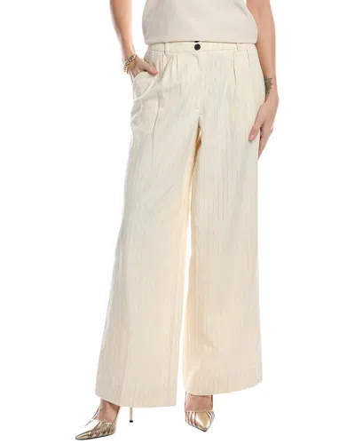 Allsaints Payton Linen-blend Trouser In Neutral