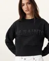Allsaints Pearl Separo Sequin Sweatshirt In Black