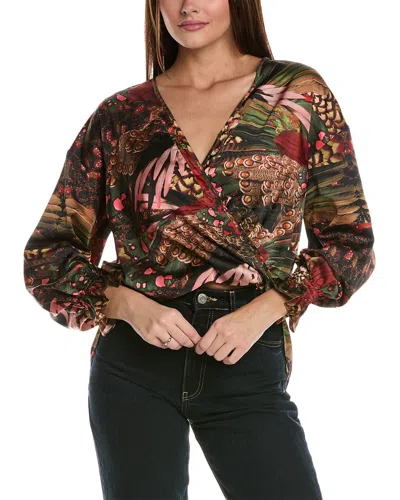 Allsaints Penny Jean Top In Green