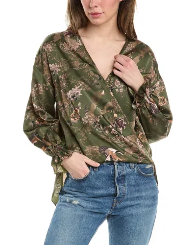 Allsaints Penny Peggy Top In Green