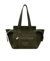 Shop Allsaints Perez Logo Shoulder Bag In Black