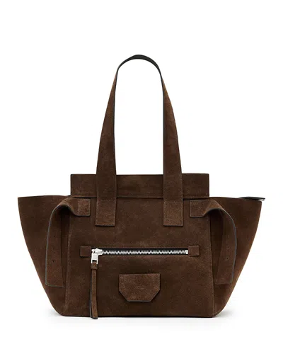 Allsaints Perez Suede Shoulder Bag