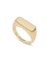 Allsaints Phoebe Signet Ring In Pattern
