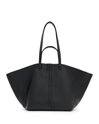 Allsaints Phoenix E/w Tote In Black