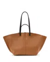 Allsaints Phoenix E/w Tote In Sepia Brown