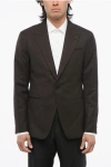 Allsaints Pinstriped Blazer With Peak Lapel