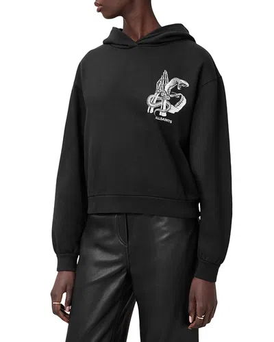 Allsaints Pippa Hoodie In Black