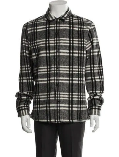 Pre-owned Allsaints Plaid Print Jacket In Multi