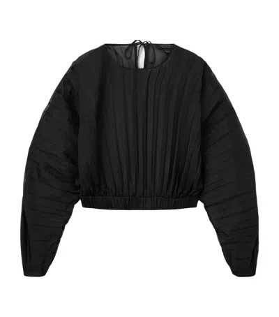 ALLSAINTS PLEATED MICAELA TOP