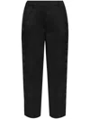 Allsaints Pockets Tapered Trousers In Black