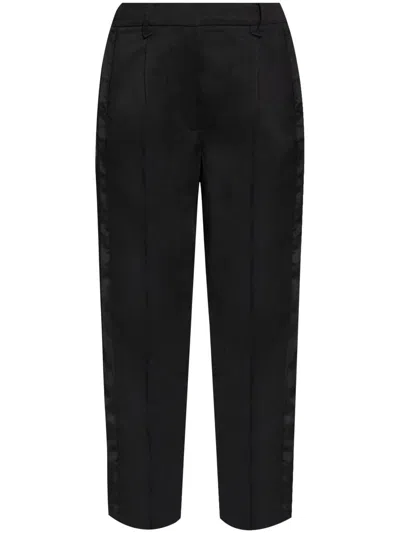 Allsaints Pockets Tapered Trousers In Black