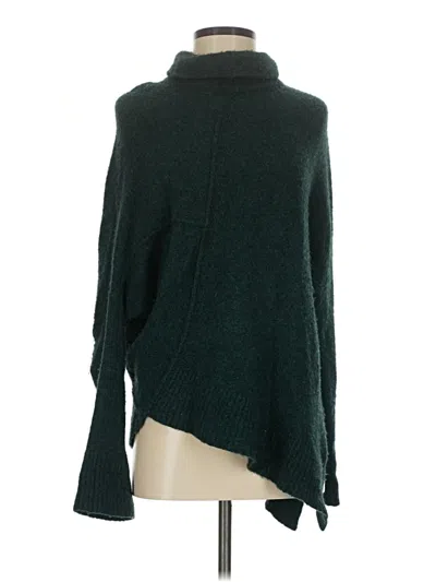 Pre-owned Allsaints Poncho In Green