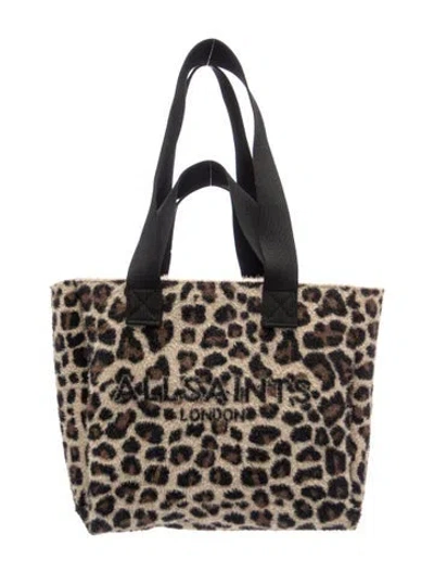 Pre-owned Allsaints Ponyhair Tote In Multi