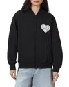 Allsaints Poster Belle Cotton Bomber Jacket
