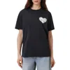 Allsaints Poster Boyfriend Cotton Graphic T-shirt In Black