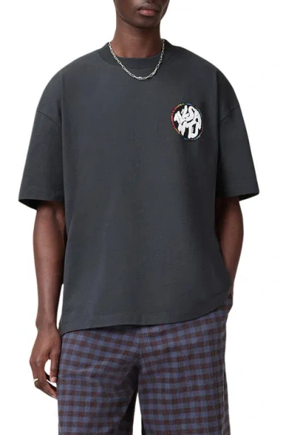 ALLSAINTS ALLSAINTS PRIDE DISTORTION OVERSIZE GRAPHIC T-SHIRT